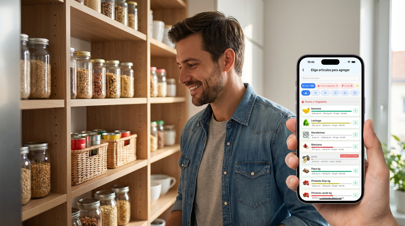 Revisando la alacena con Naju